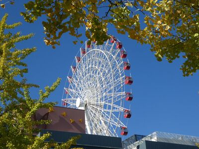 センター北駅バス停付近
